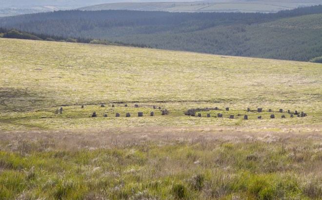 Grey Wethers from slopes of Sittaford Tor